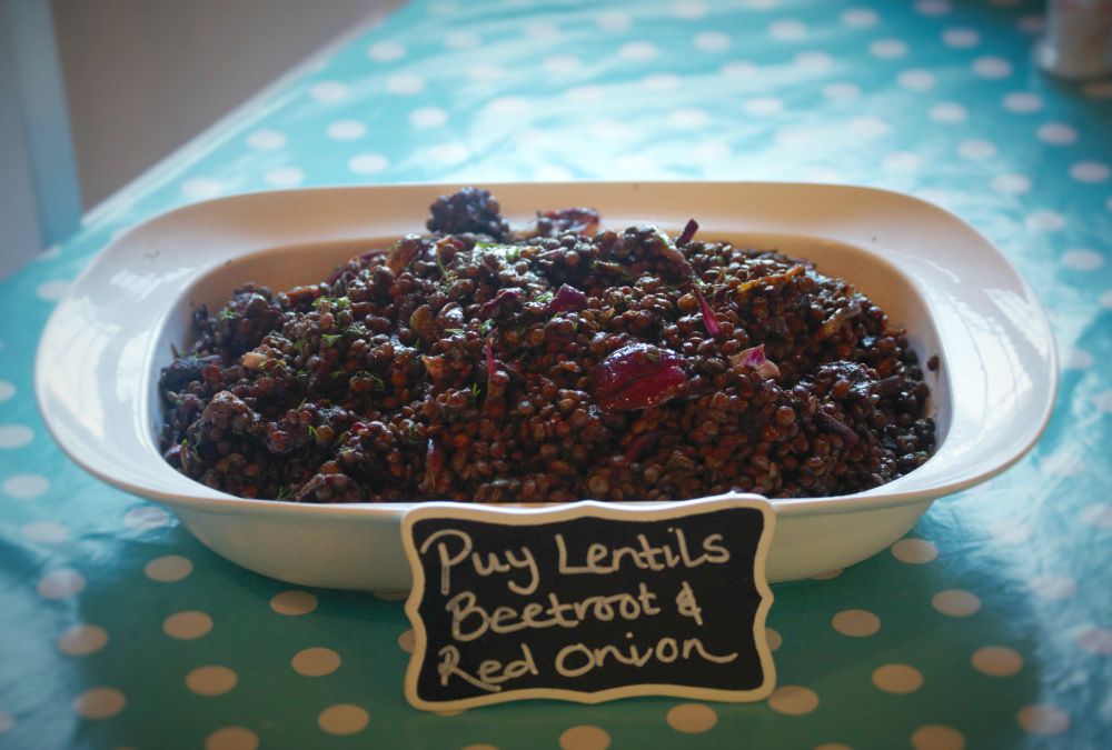 Puy Lentils Beetroot & Red Onion