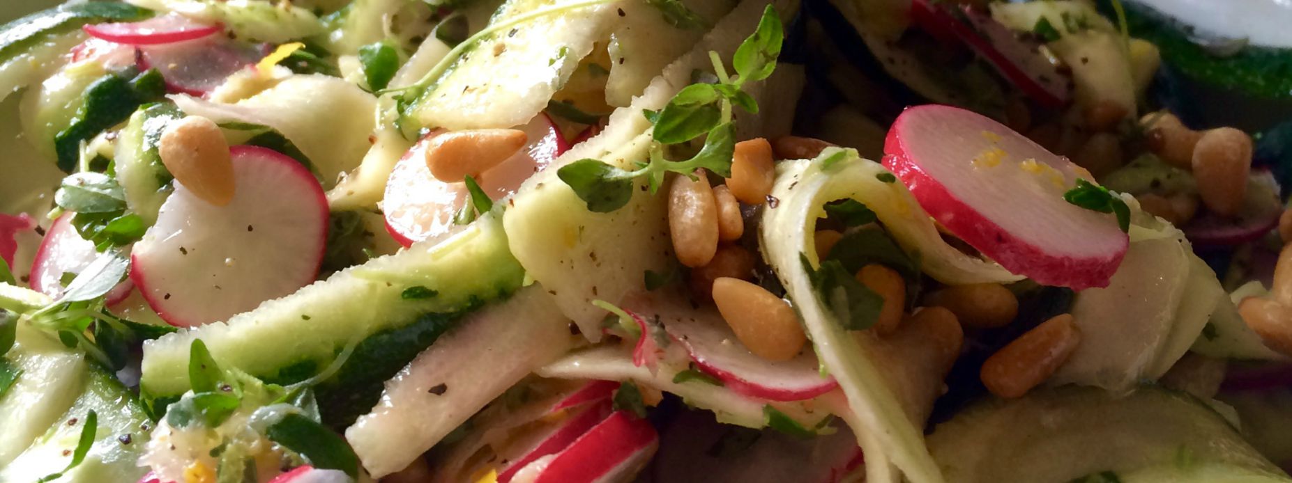 Courgette & Raddish Salad
